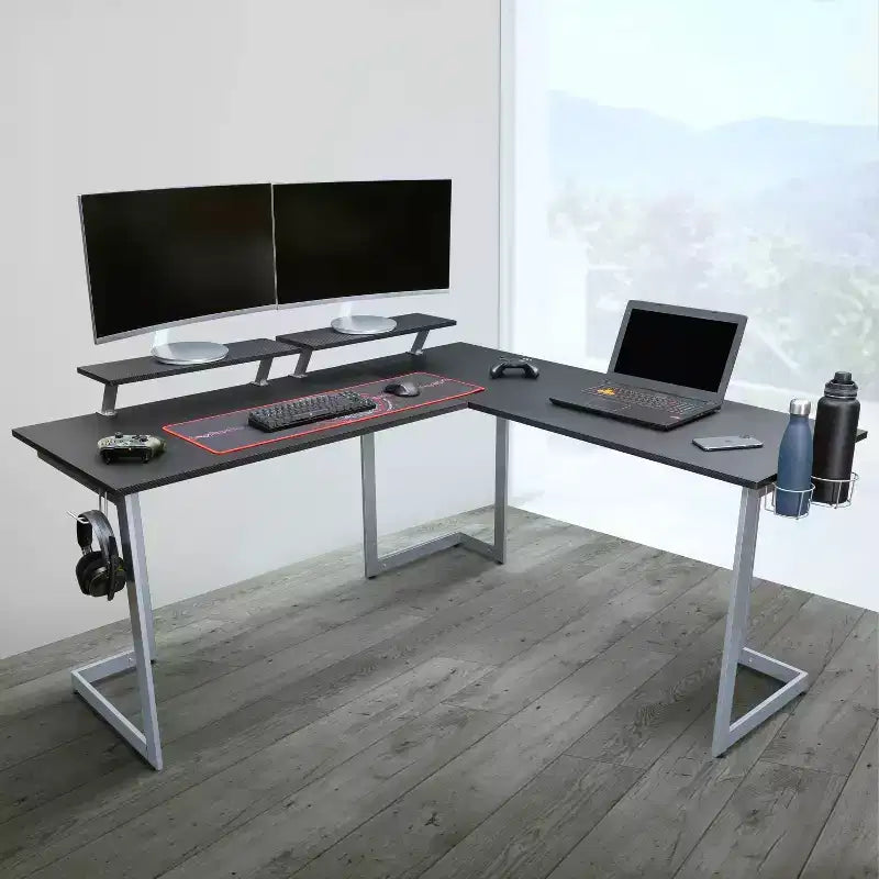 Bureau de jeu en L Warrior - Techni Sport