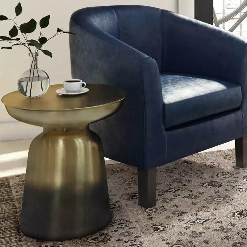 Table d'appoint métallique Layne - WyndenHall