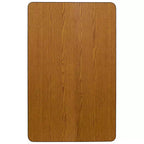 Flash Furniture Table d'activités rectangulaire mobile 30" l x 48" L en stratifié thermique - Pieds courts réglables en hauteur