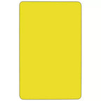 Flash Furniture Table d'activité rectangulaire en stratifié HP de 76,2 cm de largeur x 182,9 cm de longueur - Pieds réglables en hauteur standard