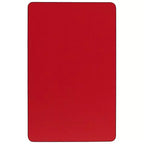 Flash Furniture Table d'activité rectangulaire en stratifié HP de 76,2 cm de largeur x 182,9 cm de longueur - Pieds réglables en hauteur standard