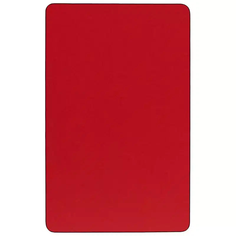 Flash Furniture Table d'activité rectangulaire en stratifié HP de 76,2 cm de largeur x 182,9 cm de longueur - Pieds réglables en hauteur standard