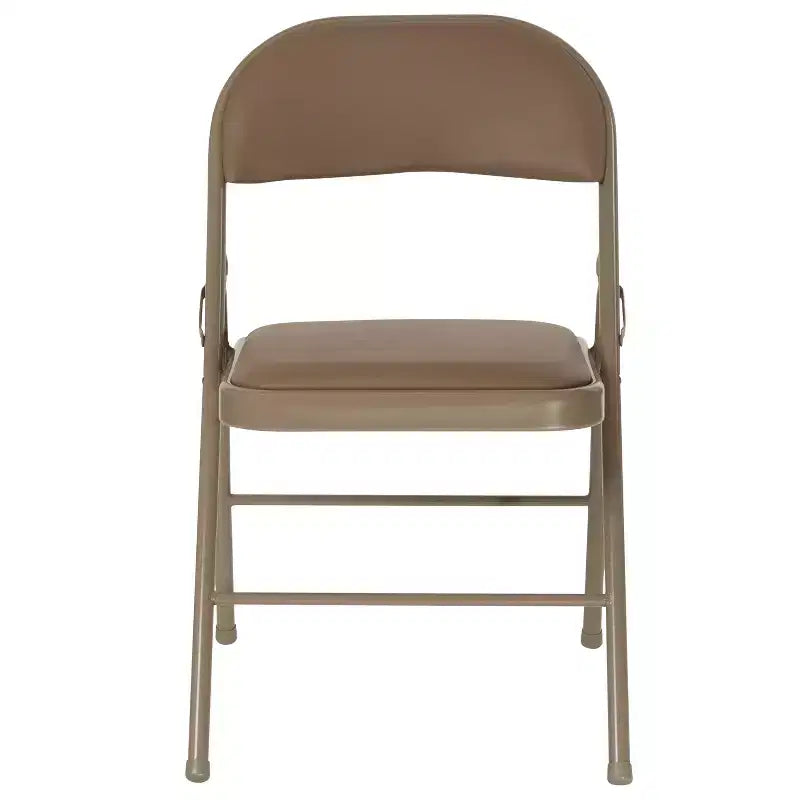 Lot de 2 chaises pliantes en vinyle à double renfort Flash Furniture série HERCULES