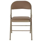 Lot de 2 chaises pliantes en vinyle à double renfort Flash Furniture série HERCULES