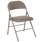 Lot de 2 chaises pliantes en vinyle à double renfort Flash Furniture série HERCULES