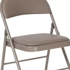 Lot de 2 chaises pliantes en vinyle à double renfort Flash Furniture série HERCULES
