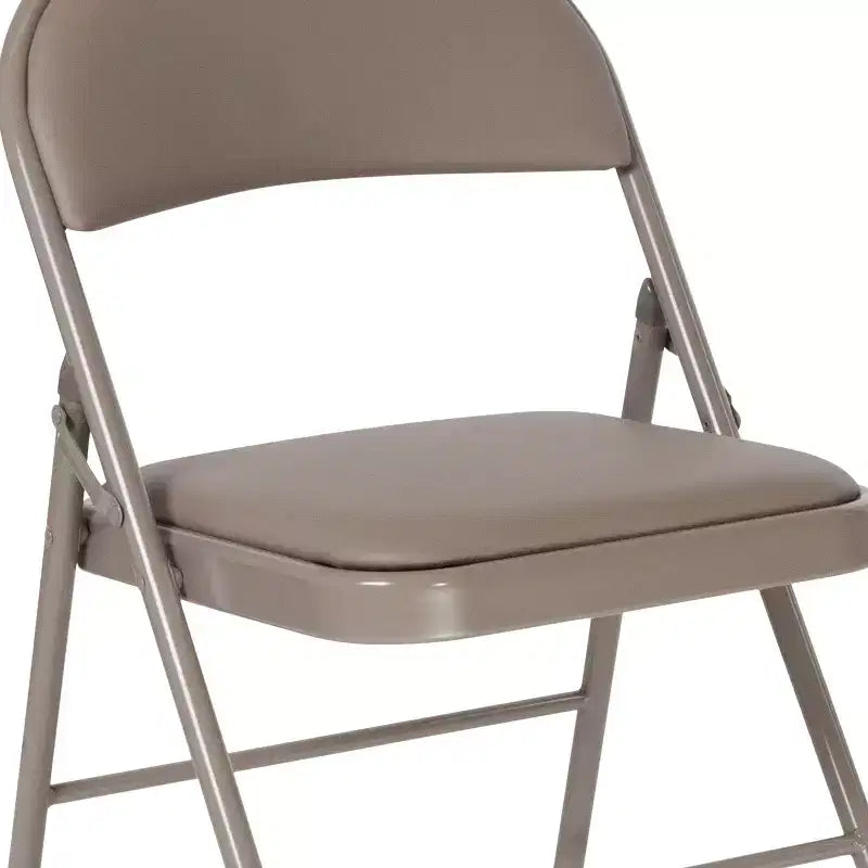 Lot de 2 chaises pliantes en vinyle à double renfort Flash Furniture série HERCULES