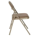 Lot de 2 chaises pliantes en vinyle à double renfort Flash Furniture série HERCULES