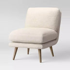 Fauteuil d'appoint Harper en fausse fourrure - Threshold