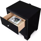 Table de chevet Edmond 2 tiroirs avec USB - Click Decor