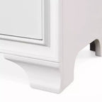 Table de chevet Edmond 2 tiroirs avec USB - Click Decor