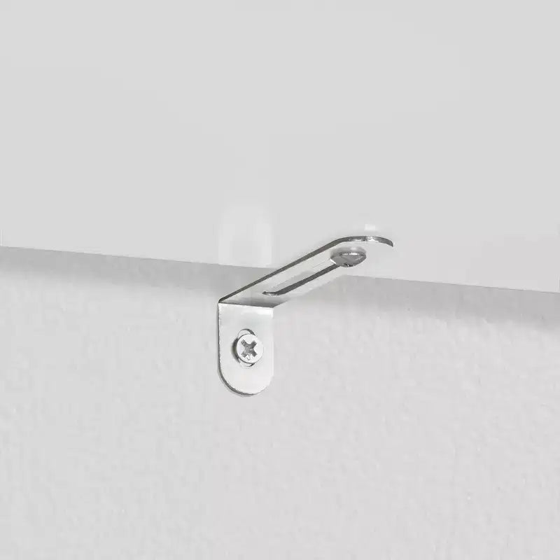 Étagère d'angle haute à 5 niveaux Amery avec étagère de présentation et rangement d'angle pour salle de bain, salon, bureau