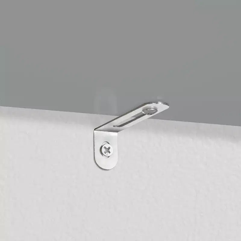 Étagère d'angle haute à 5 niveaux Amery avec étagère de présentation et rangement d'angle pour salle de bain, salon, bureau