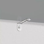 Étagère d'angle haute à 5 niveaux Amery avec étagère de présentation et rangement d'angle pour salle de bain, salon, bureau