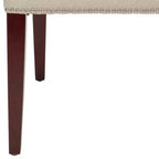 Chaise d'appoint Lauren - Lot de 2 - MCR4535 - Taupe - Safavieh Couture