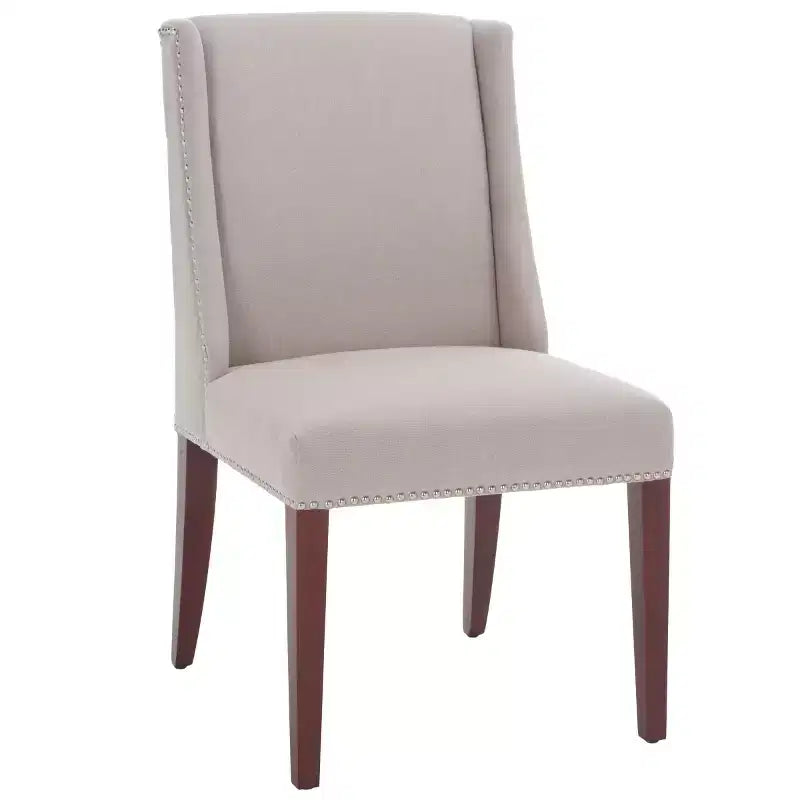 Chaise d'appoint Lauren - Lot de 2 - MCR4535 - Taupe - Safavieh Couture