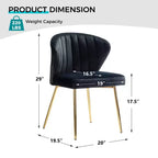 Chaise d'appoint Emma avec pieds en métal pour salon et chambre à coucher, fauteuil d'appoint en velours | KARAT HOME