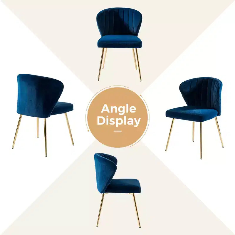 Chaise d'appoint Emma avec pieds en métal pour salon et chambre à coucher, fauteuil d'appoint en velours | KARAT HOME