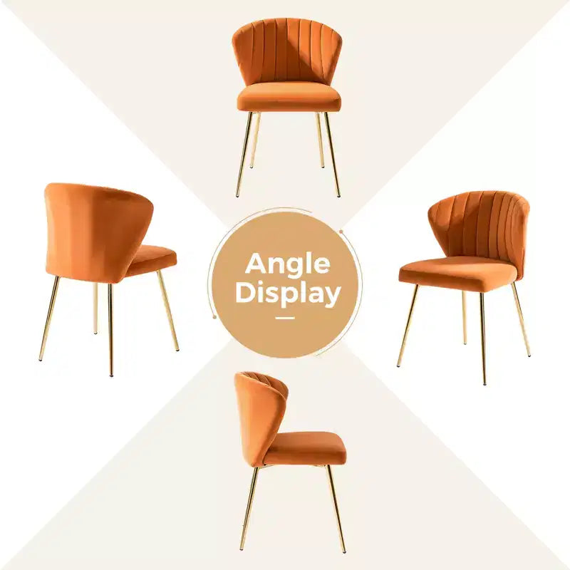 Chaise d'appoint Emma avec pieds en métal pour salon et chambre à coucher, fauteuil d'appoint en velours | KARAT HOME