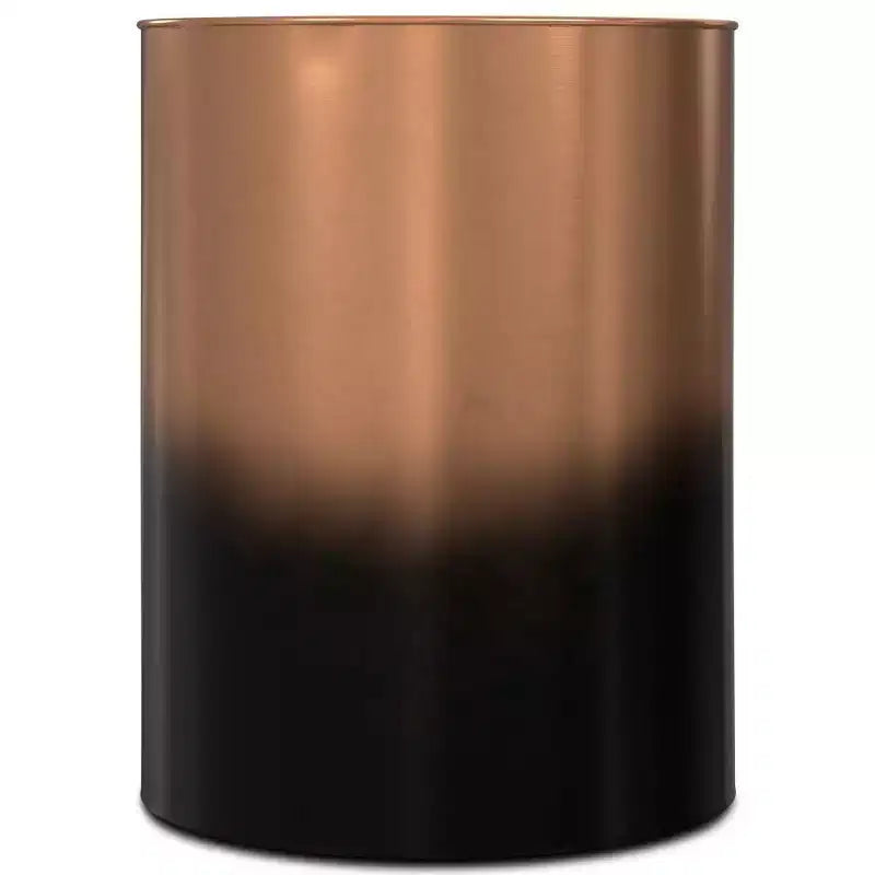 Table d'appoint cylindrique en métal Lance Ombre - WyndenHall