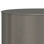 Table d'appoint cylindrique en métal Lance Ombre - WyndenHall