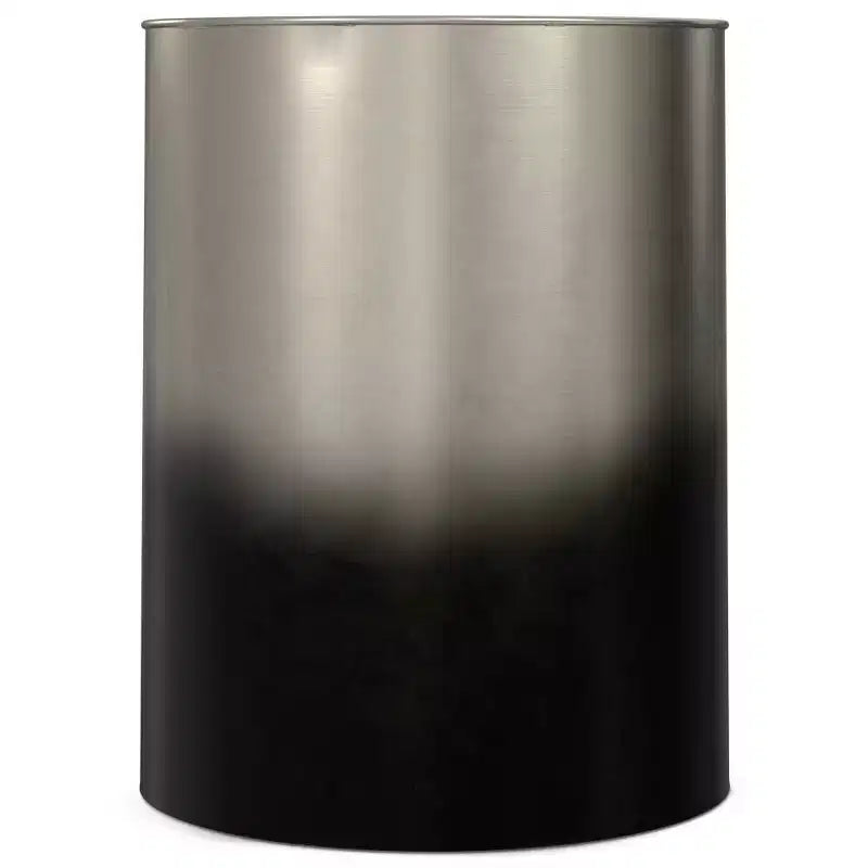 Table d'appoint cylindrique en métal Lance Ombre - WyndenHall