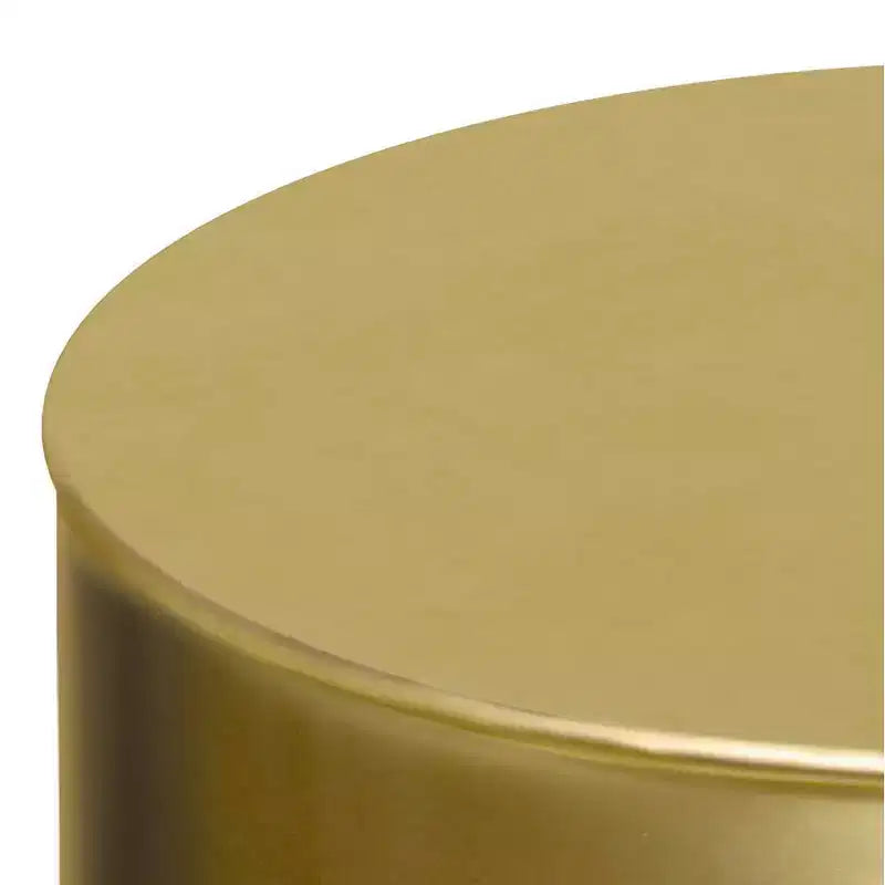 Table d'appoint cylindrique en métal Lance Ombre - WyndenHall