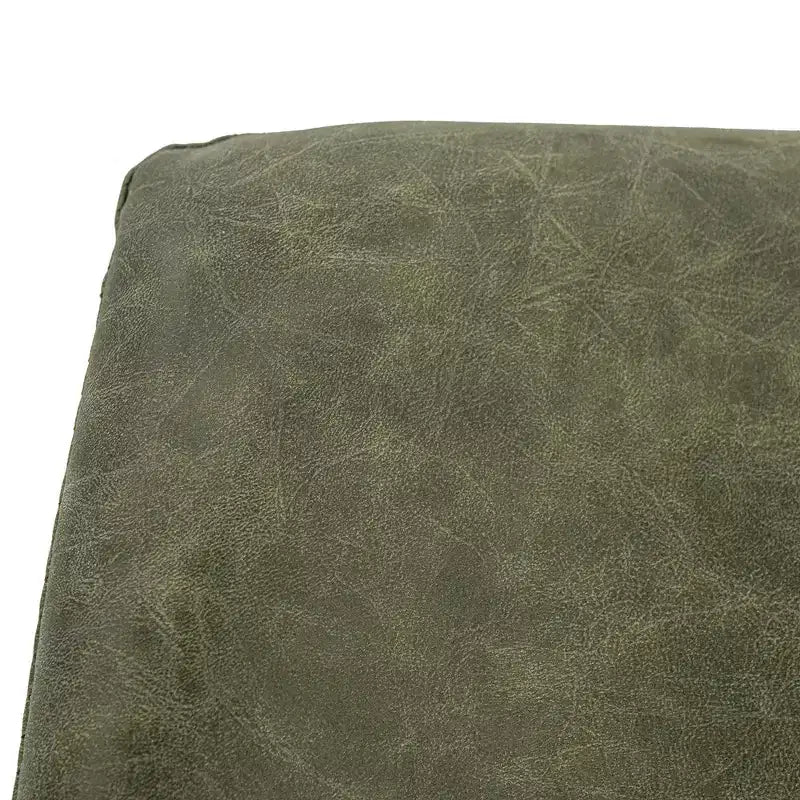 Lot de 2 chaises de salle à manger modernes LeisureMod Markley en similicuir avec pieds dorés, assise rembourrée, design élégant pour cuisine, salle à manger, bureau ou café