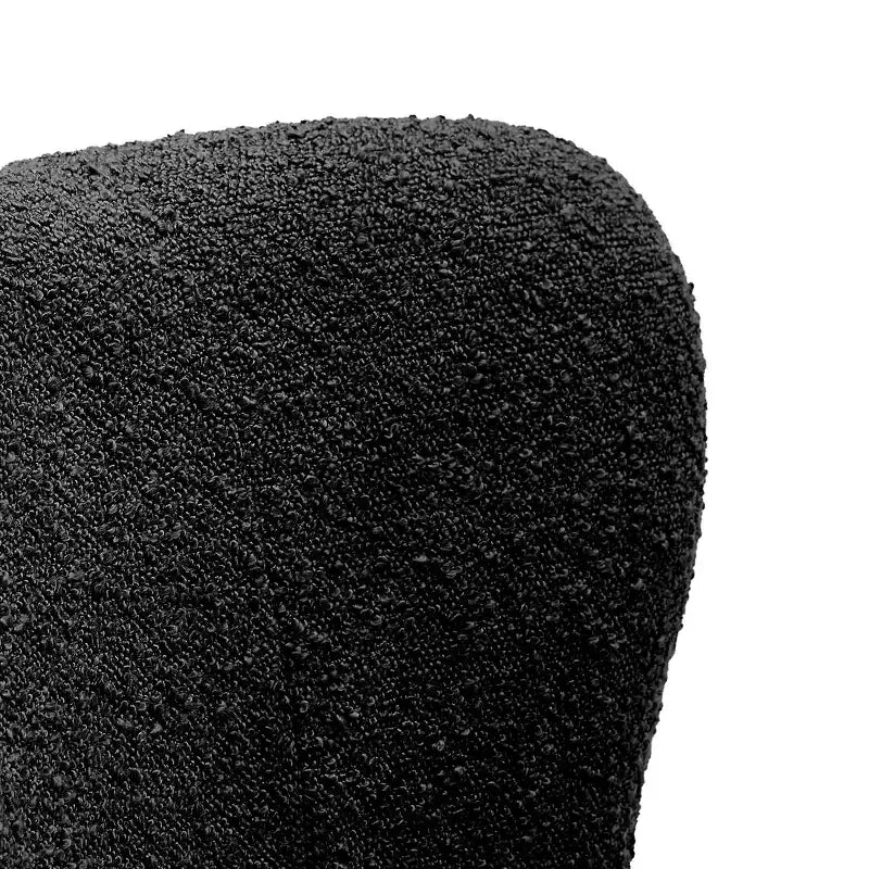 Fauteuil d'appoint rembourré en bouclette WestinTrends de 64,8 cm de large avec repose-pieds ottoman