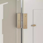 Famapy Apsolon Buffet 160 cm de large, meuble de rangement moderne avec portes en miroir