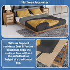 Continental Sleep, sommier pliant, sommier tapissier et planche de soutien de lit pour minimiser le lit, idéal pour lit de jour, lit gigogne, lit superposé,