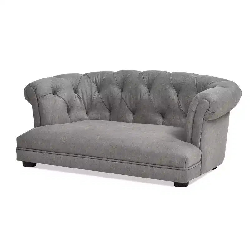 Jennifer Taylor Home Kiki Canapé-lit Chesterfield pour chien de 36,5 po, taille M