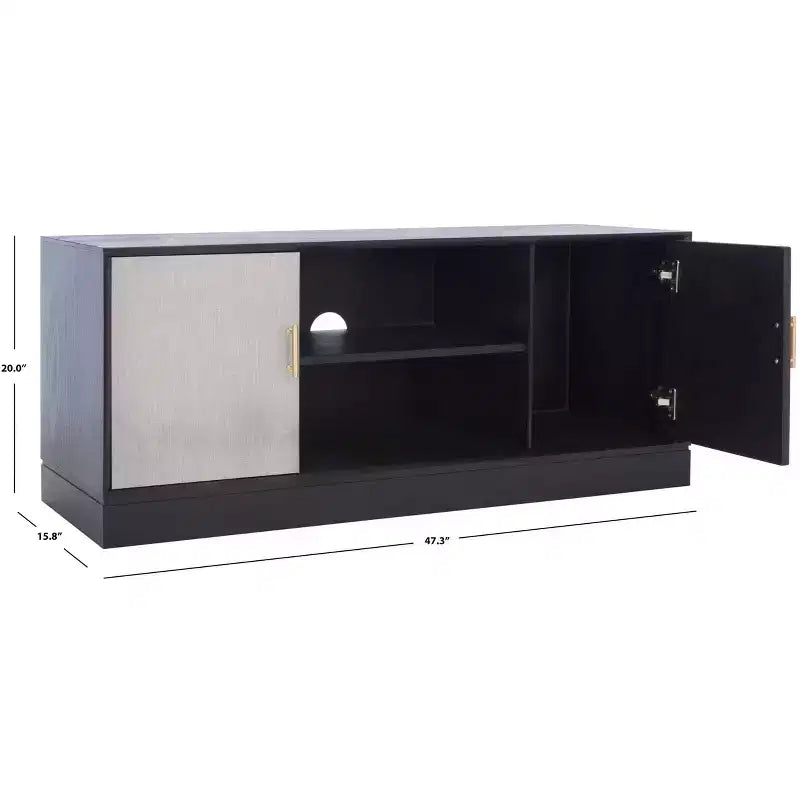 Meuble TV Estella 2 portes 1 étagère - MED5711 - Safavieh