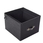 Meuble de classement latéral à 2 tiroirs VECELO, support roulant pour imprimante avec 3 étagères de rangement ouvertes, compatible format A4 ou Lettre, noir/marron