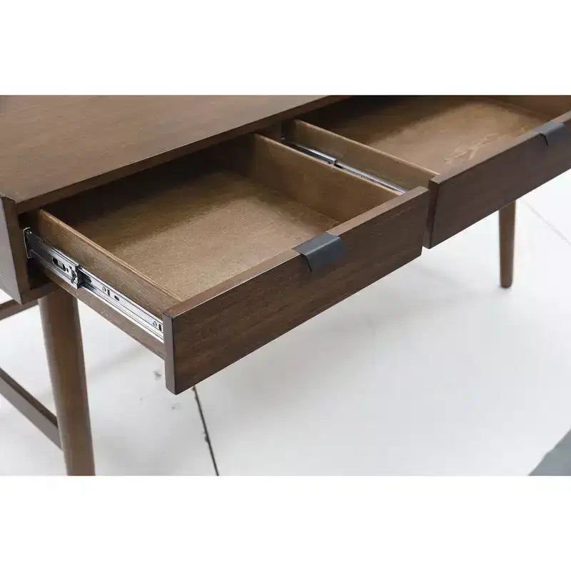 Signature Design by Ashley Lyncott 60 – Bureau de travail style mid-century, brun