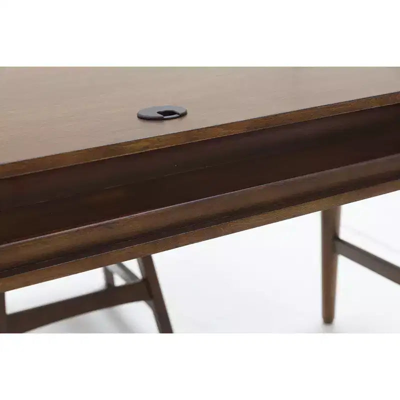 Signature Design by Ashley Lyncott 60 – Bureau de travail style mid-century, brun