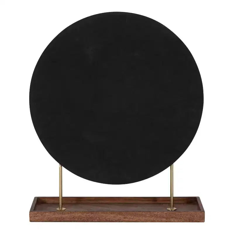 Miroir de table rond Maxfield 18 x 22 de Kate & Laurel All Things Decor