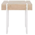 Table d'appoint Aberton - ACC7002 - Naturel/Blanc - Safavieh