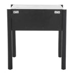 Table de chevet 1 tiroir Errington - NST9011 - Noir/Naturel - Safavieh