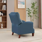 Fauteuil inclinable Hyleory en similicuir avec rivets, fauteuil de salon, canapé simple