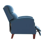 Fauteuil inclinable Hyleory en similicuir avec rivets, fauteuil de salon, canapé simple