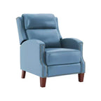 Fauteuil inclinable Hyleory en similicuir avec rivets, fauteuil de salon, canapé simple