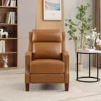 Fauteuil inclinable Hyleory en similicuir avec rivets, fauteuil de salon, canapé simple