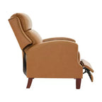 Fauteuil inclinable Hyleory en similicuir avec rivets, fauteuil de salon, canapé simple