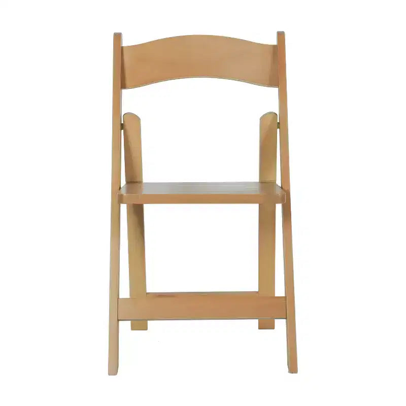 Chaise de salle à manger pliable en bois massif Emma et Oliver
