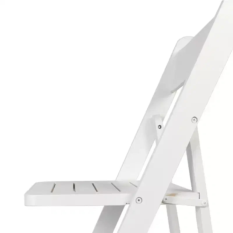 Chaise de salle à manger pliable en bois massif Emma et Oliver