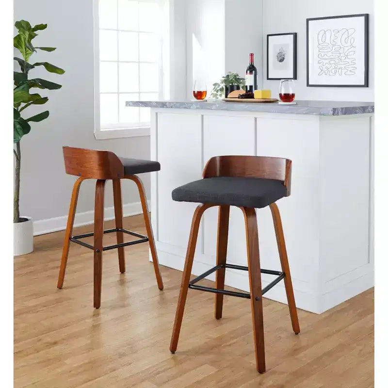 Lot de 2 tabourets de bar pivotants Maya 30 po LumiSource