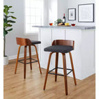 Lot de 2 tabourets de bar pivotants Maya 30 po LumiSource