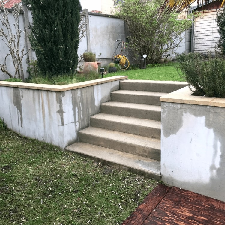 Rénovation d'un escalier avant