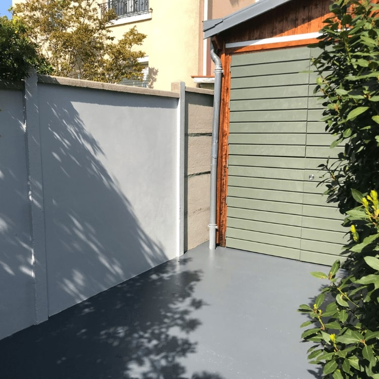 Rénovation d'une terrasse après